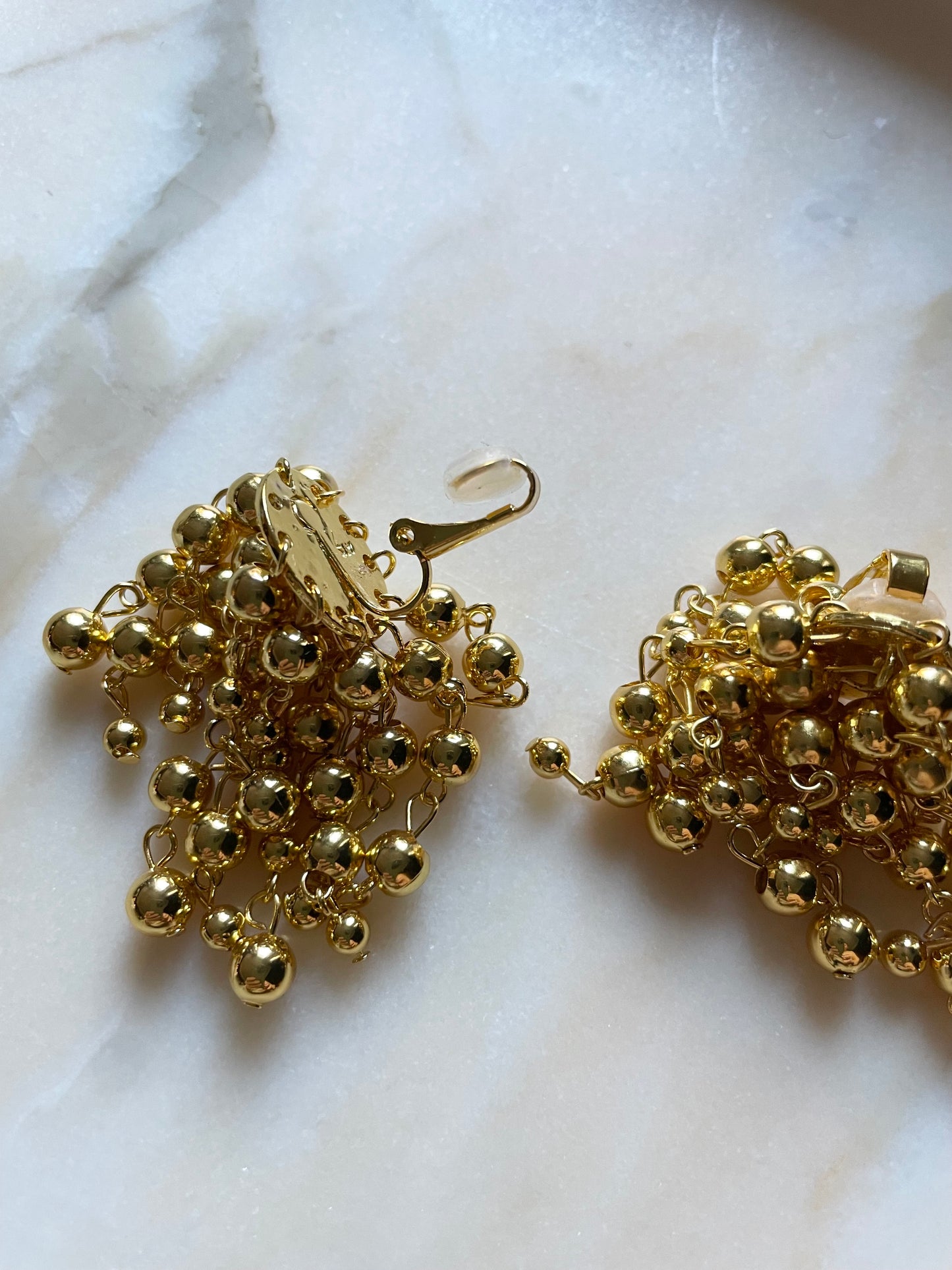 Fizzy Earring Clip Gold