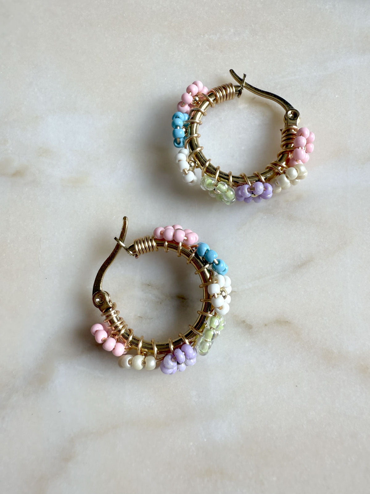 Floralia Ear Hoop Pastel