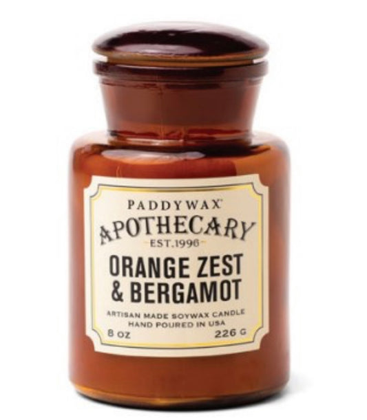 Apothecary Candle Orange Zest & Bergamot