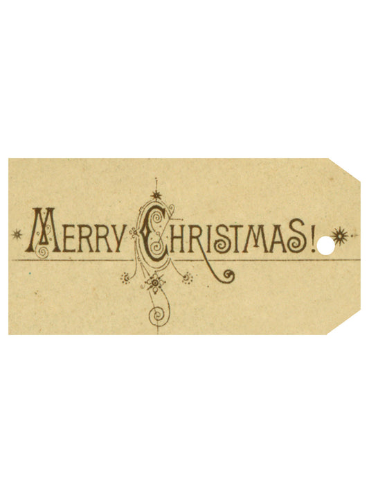 Merry Christmas Gift Tag