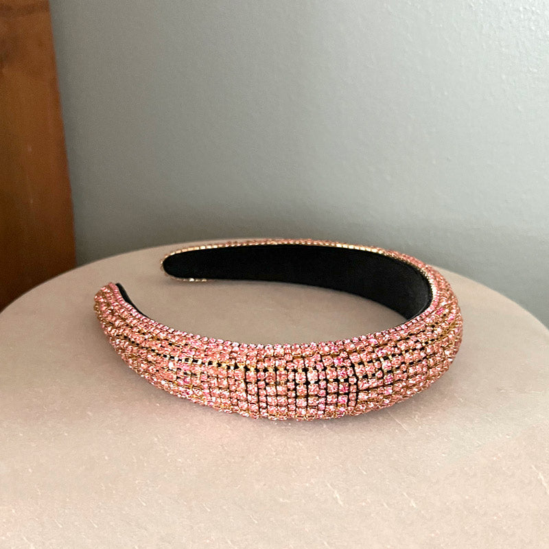 Gloria headband pink