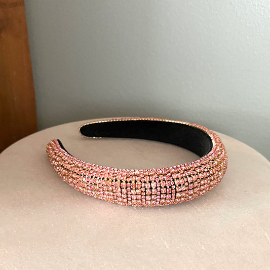 Gloria headband pink