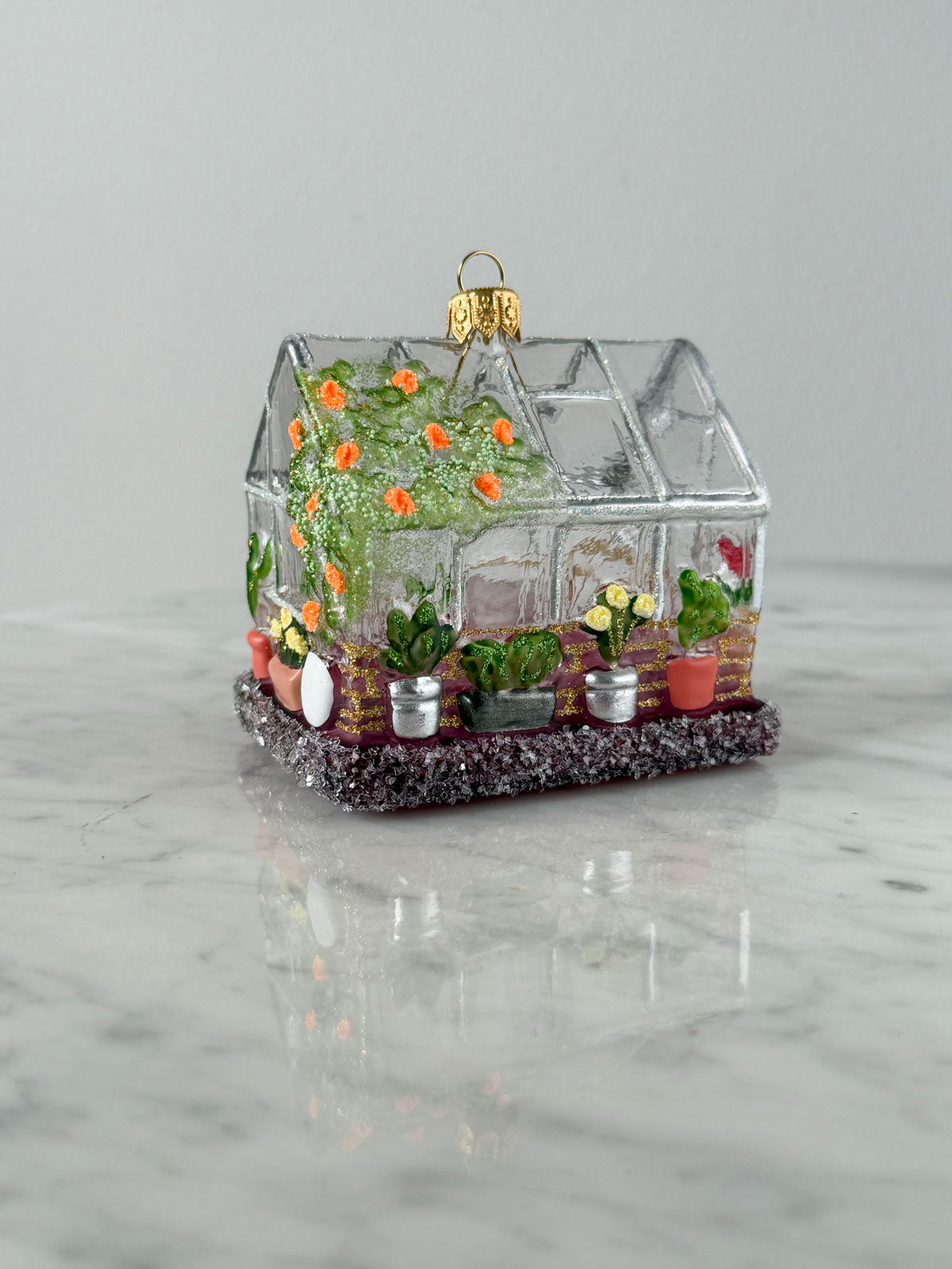 Greenhouse Glass Ornament