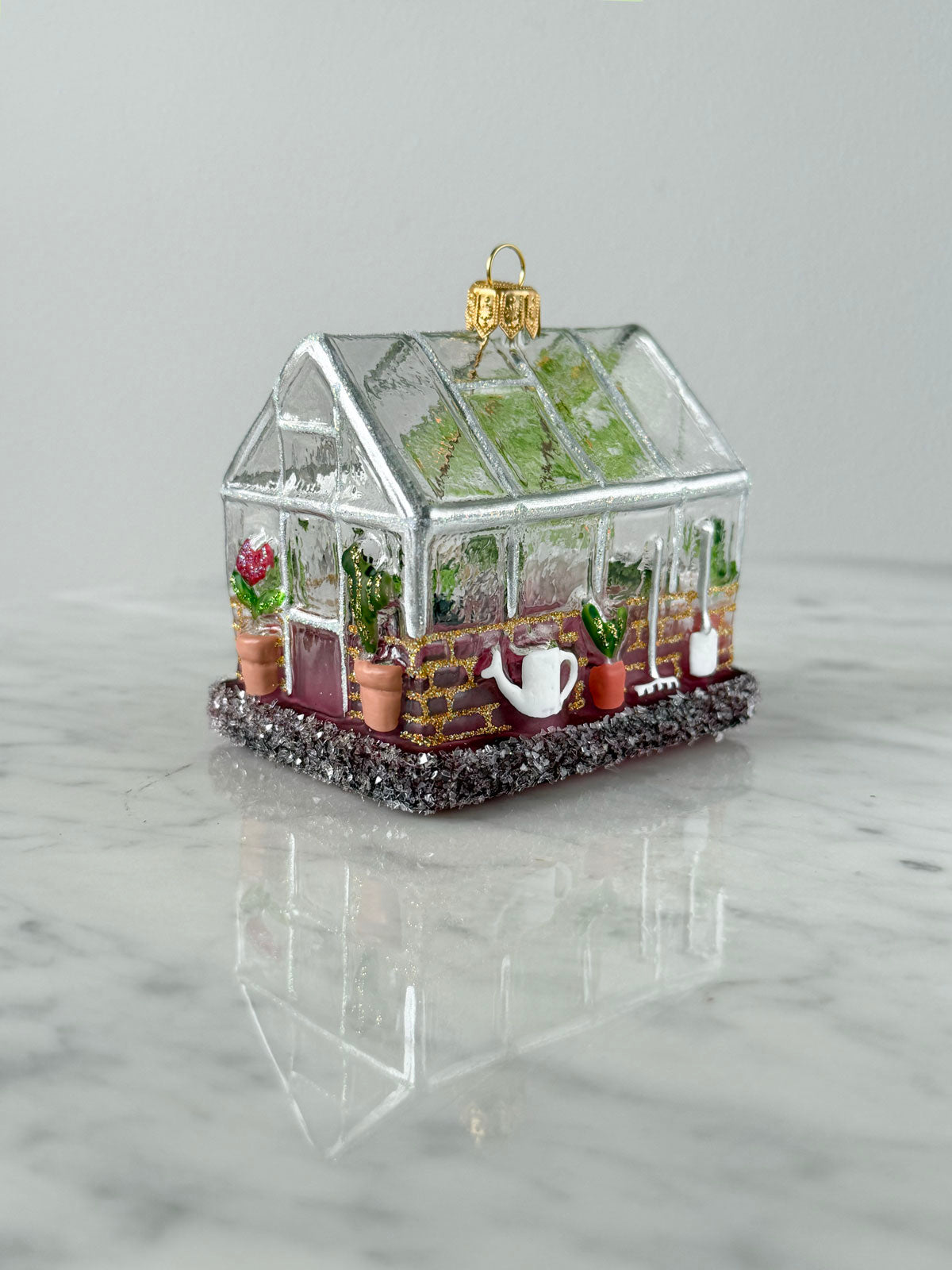 Greenhouse Glass Ornament