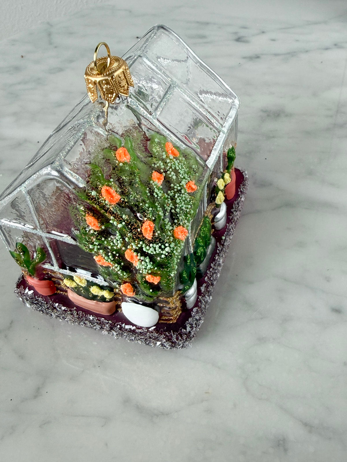Greenhouse Glass Ornament