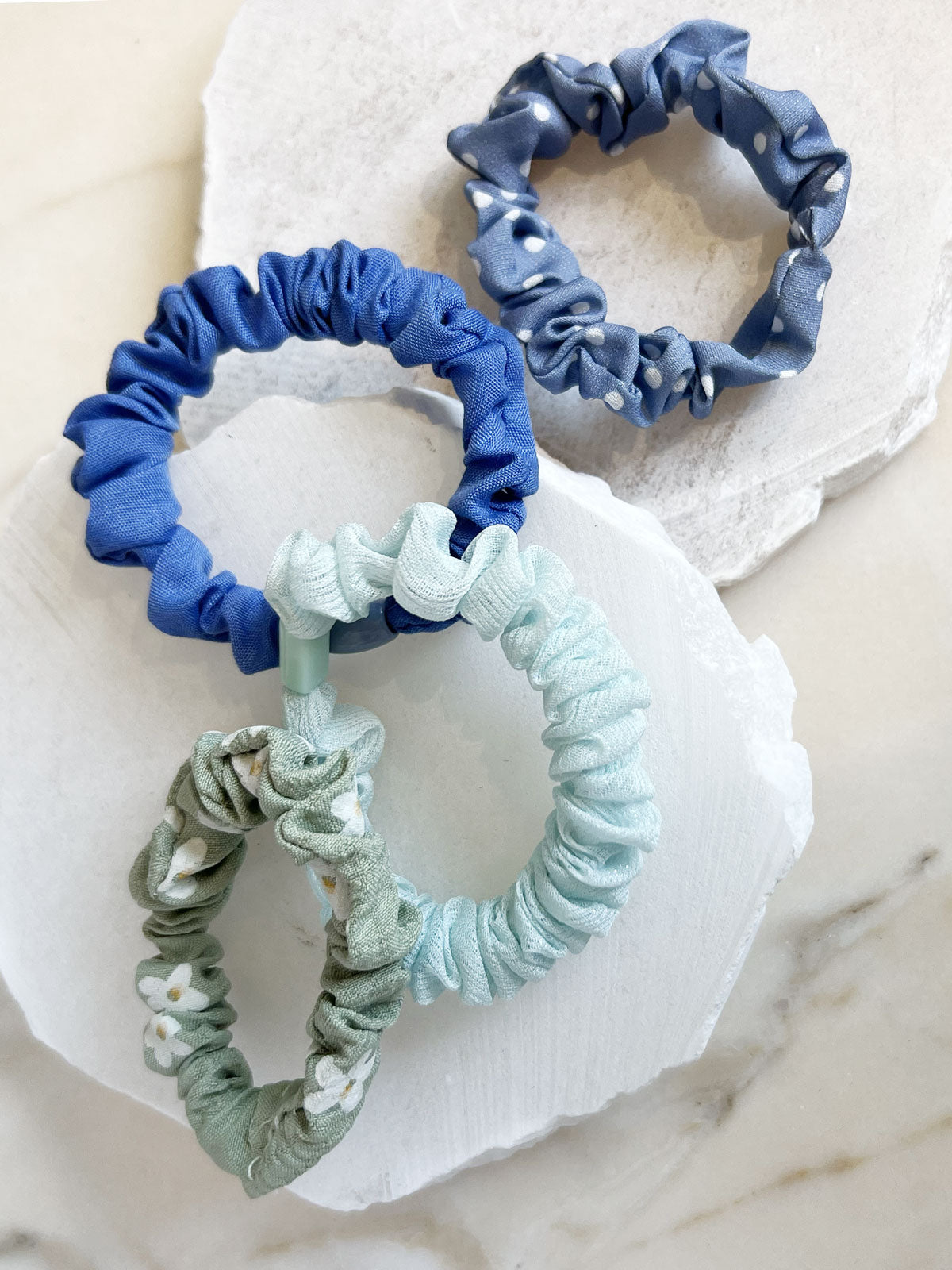 Hilda hair tie set Blue