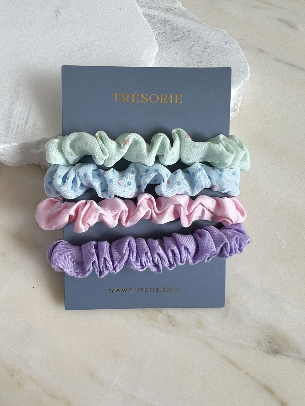 Hilda hair tie set Pastel