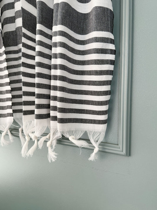 Hamam Towel Black