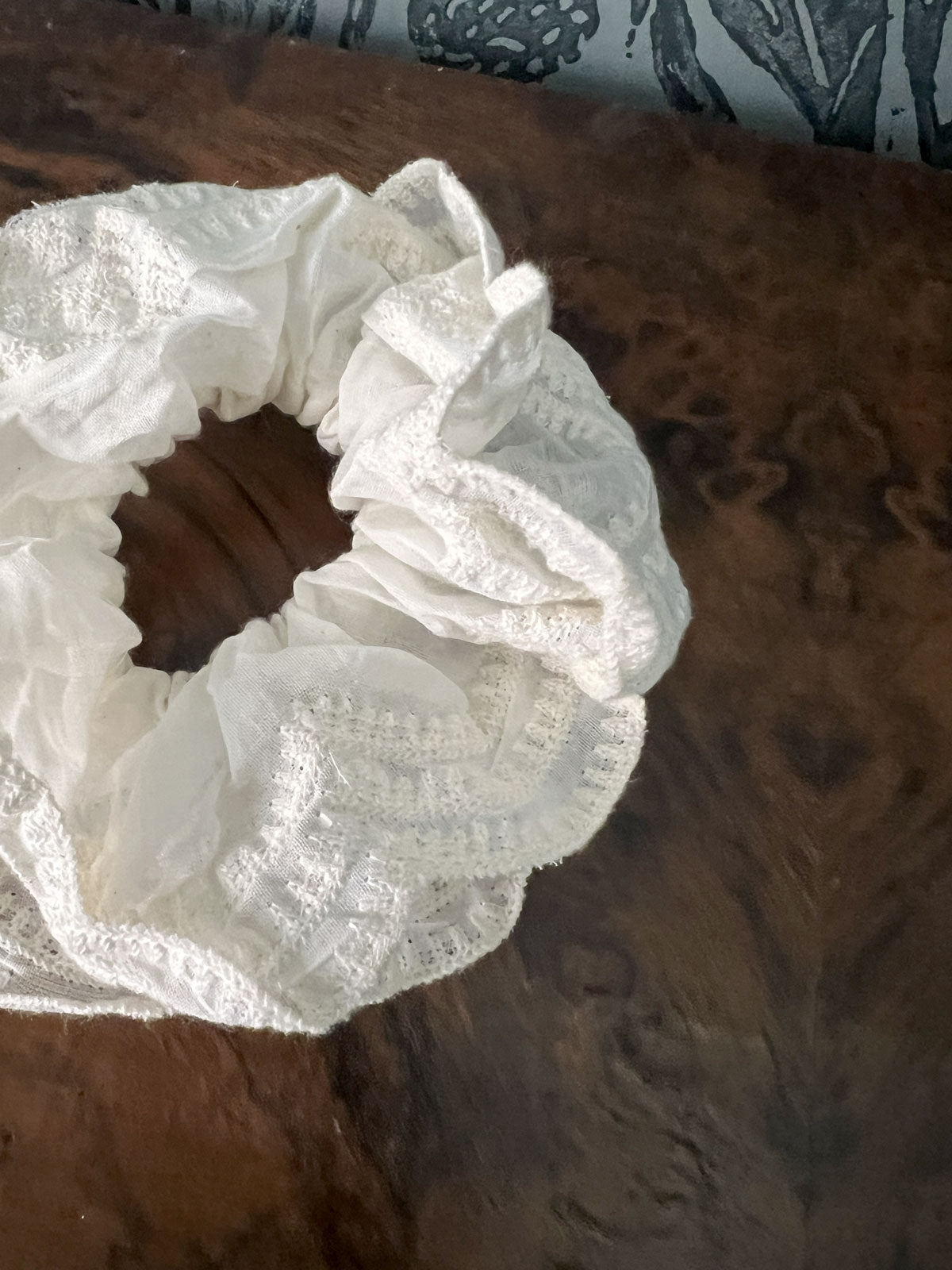 Heidi lace scrunchie