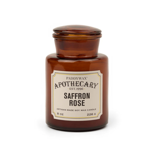 Apothecary Candle Saffron Rose