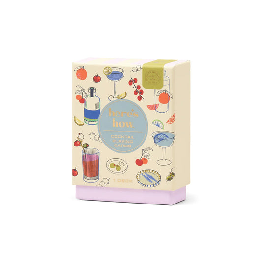 Here`s how Cocktail playing cards