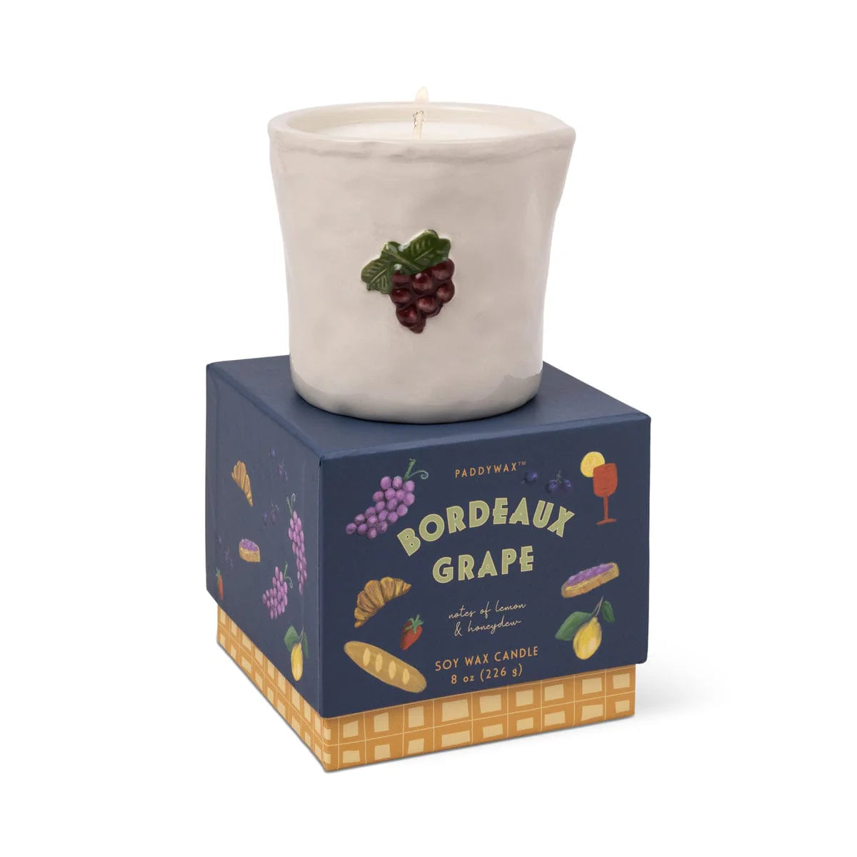 Bistro Candle Bordeaux Grape
