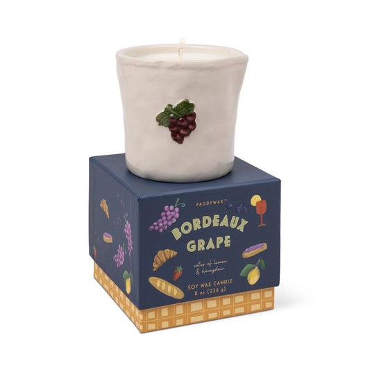 Bistro Candle Bordeaux Grape