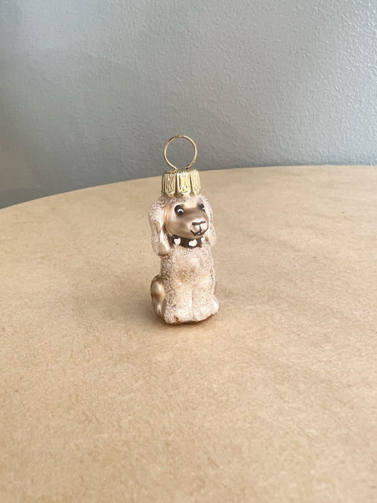 Poodle Ornament – Brown