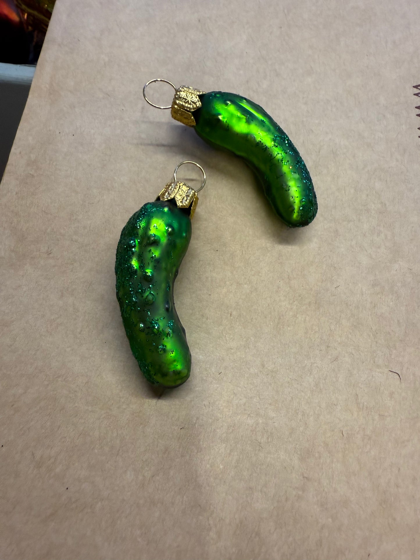Mini Green Pickle Ornament