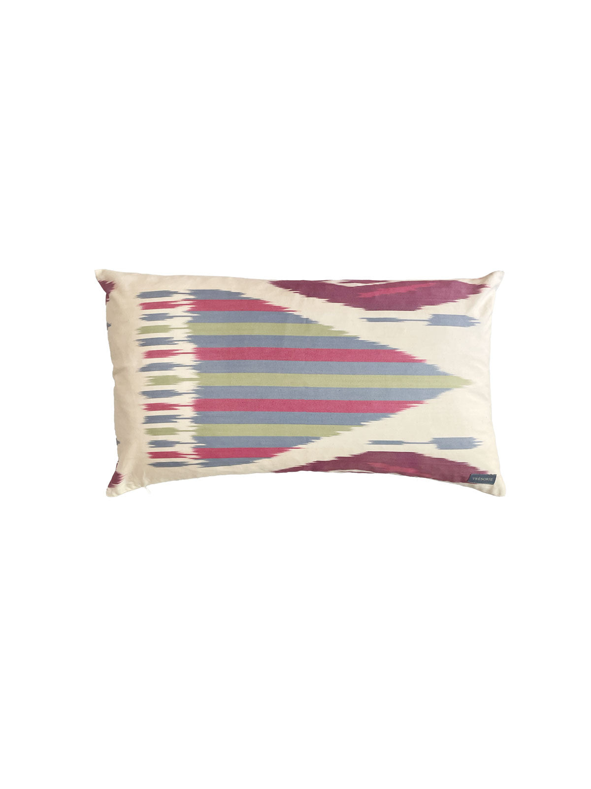 Ikat cushion cover colorful