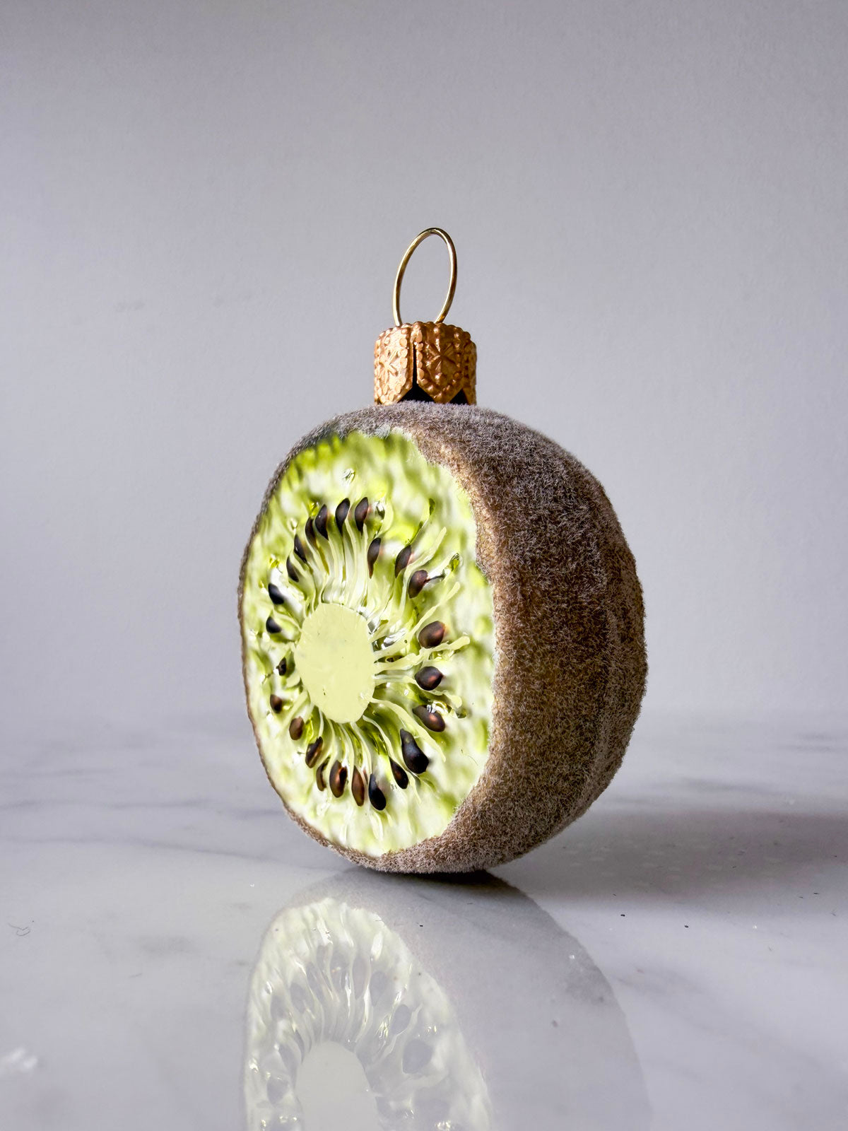 Kiwi Glass Ornament