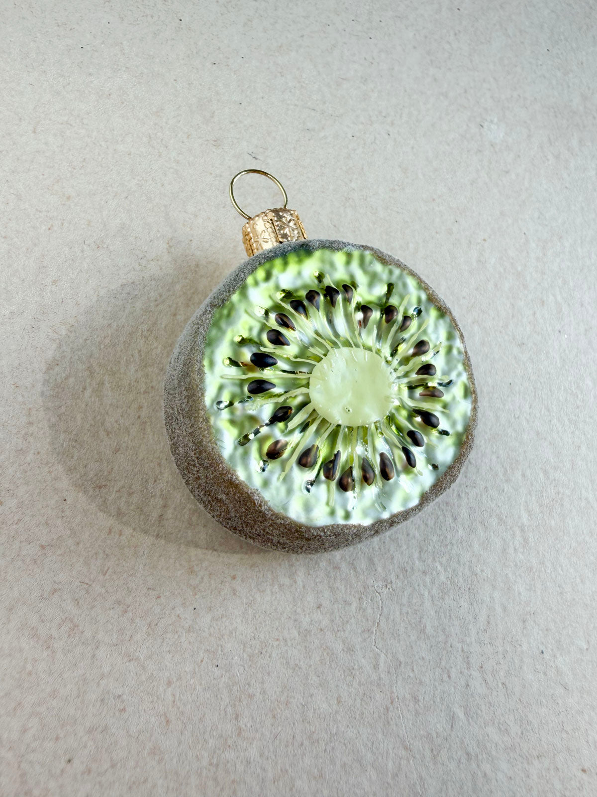 Kiwi Glass Ornament