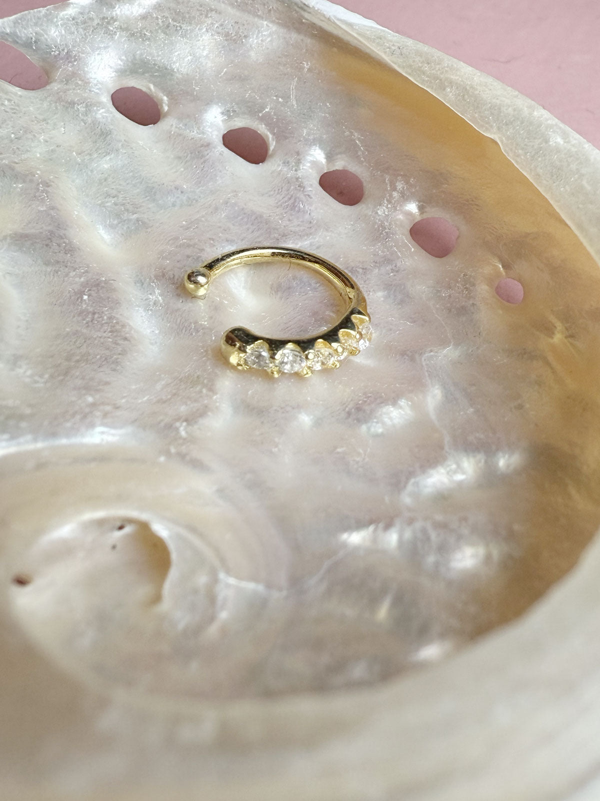 Lena Ear Cuff Gold