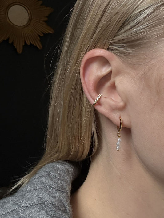 Lena Ear Cuff Gold