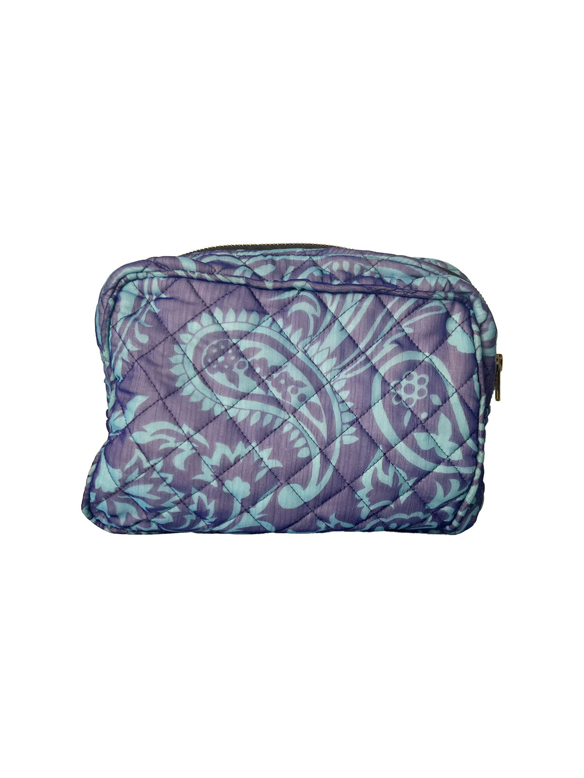 Lila sari wash bag Tresorie