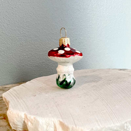Mushroom ornament