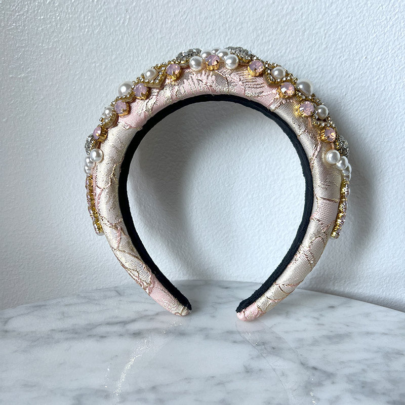 Maria headband blush