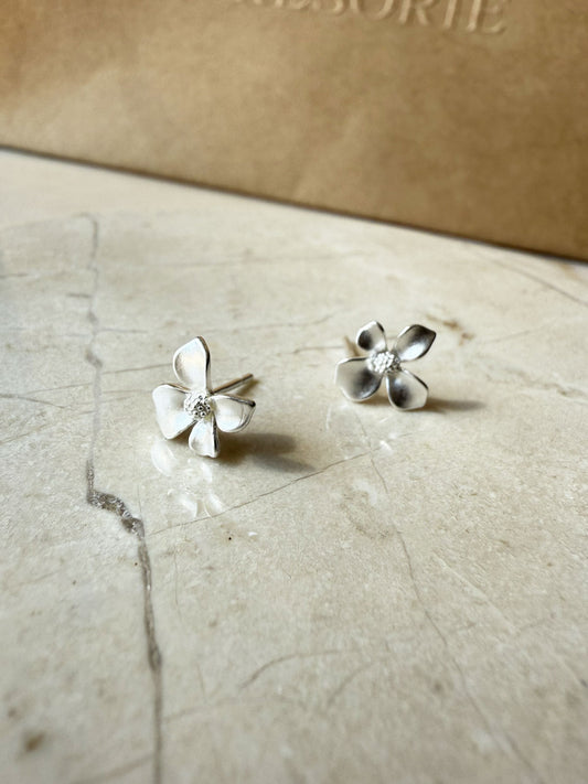 Marigold Studs Silver