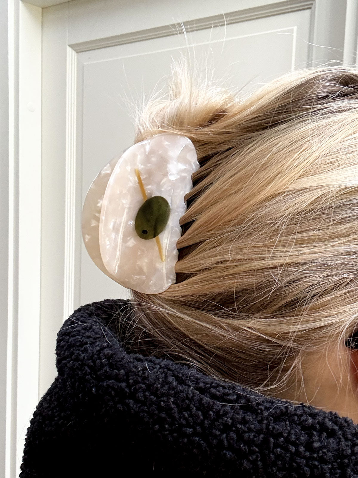 Hair claw olive claw - tresorie- martina