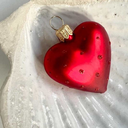 Red Heart Ornament