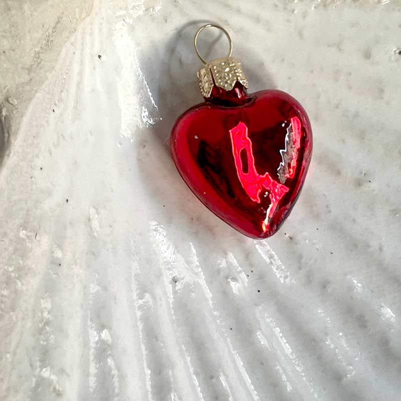 Glossy Mini Heart Ornament