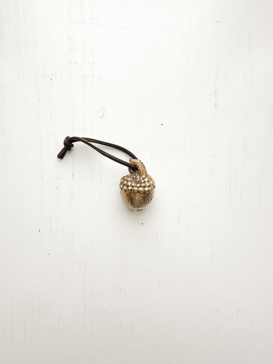 Mini resin acorn ornament