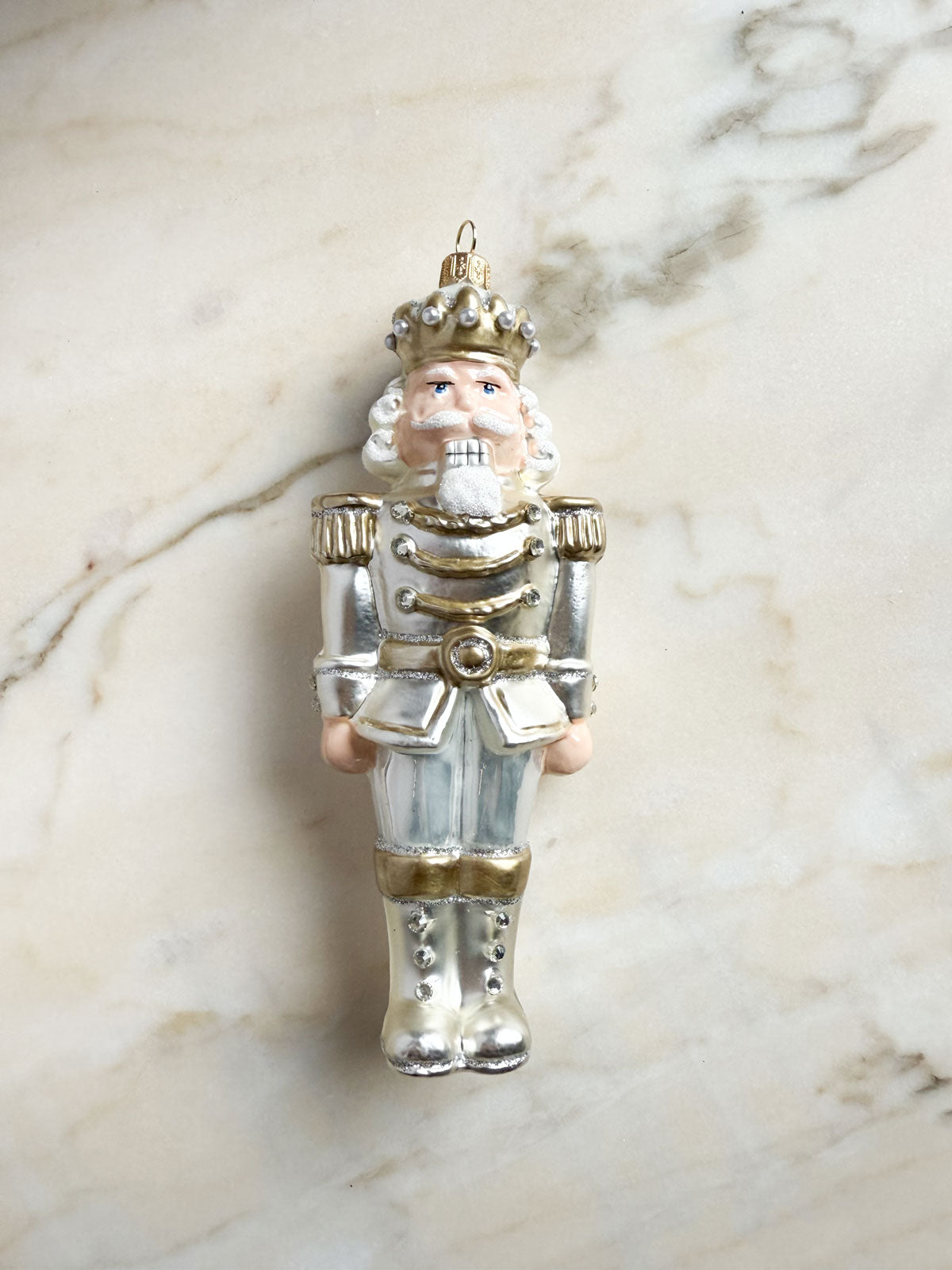 large Silver Nutcracker