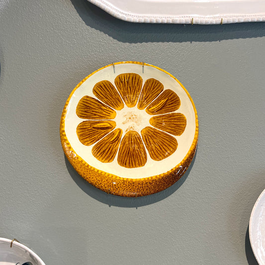 Orange plate