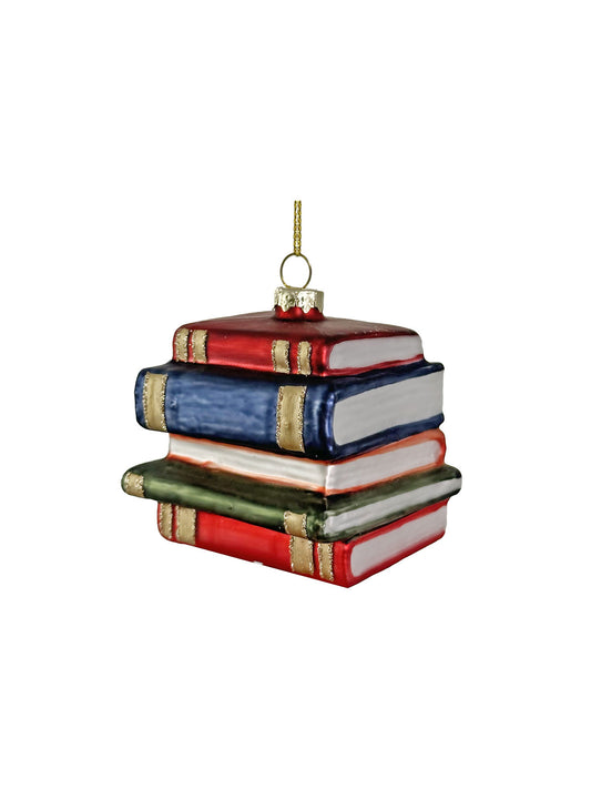 Stack of Books ornament