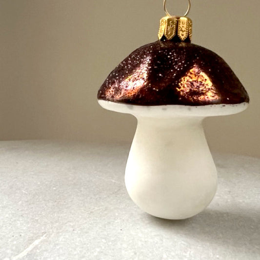 Porcini Mushroom Ornament