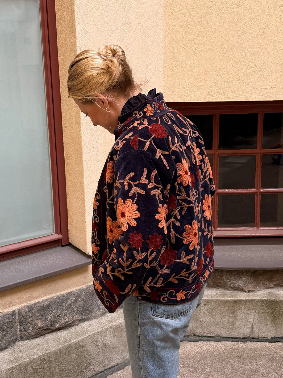 Paloma Velvet Jacket - Lilac