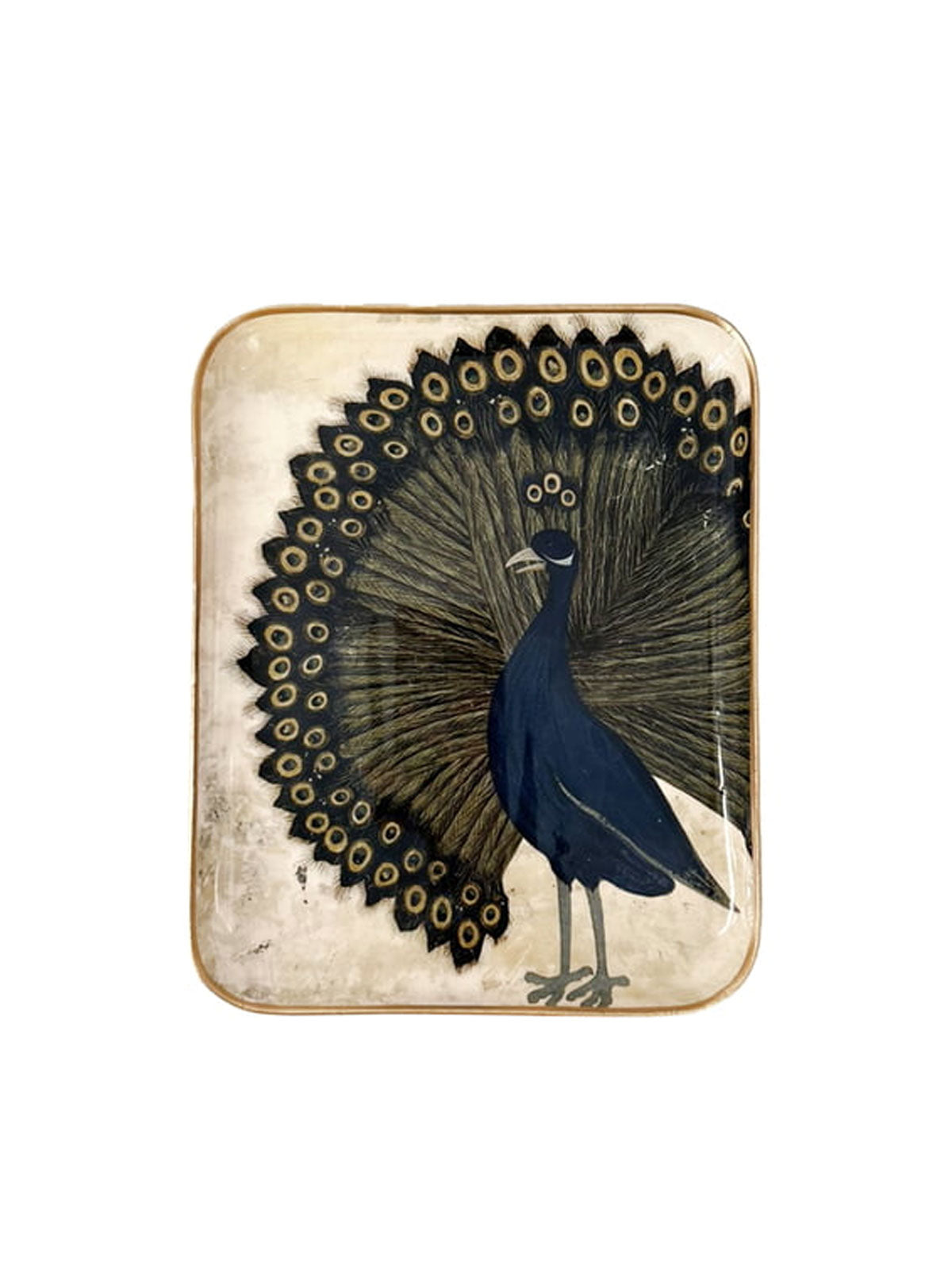 Peacock tray