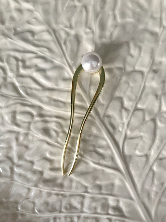 Hair pin pearl