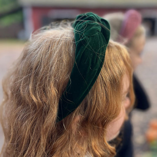 Petra headband green