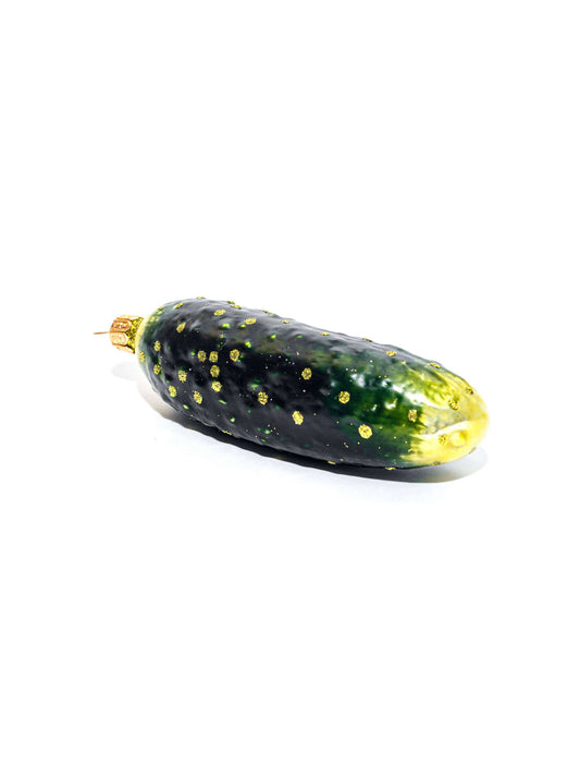 Large Pickle ornament small spots