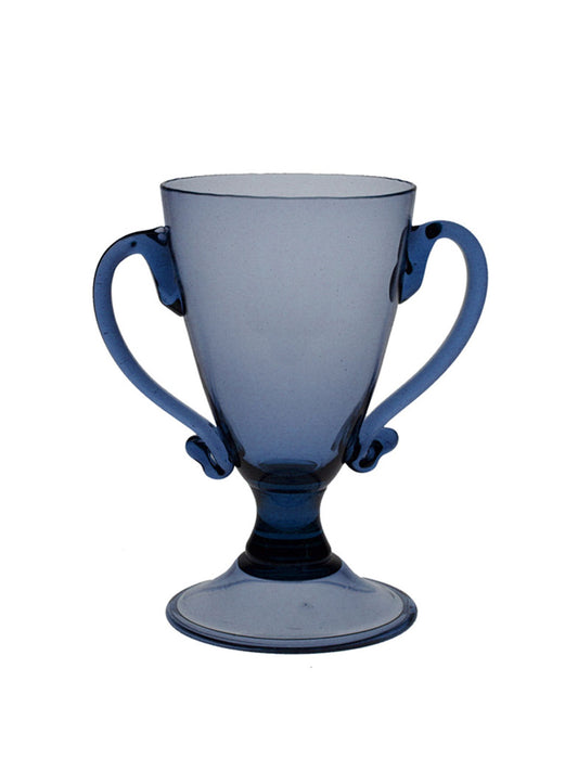 Glass Pokal Blue