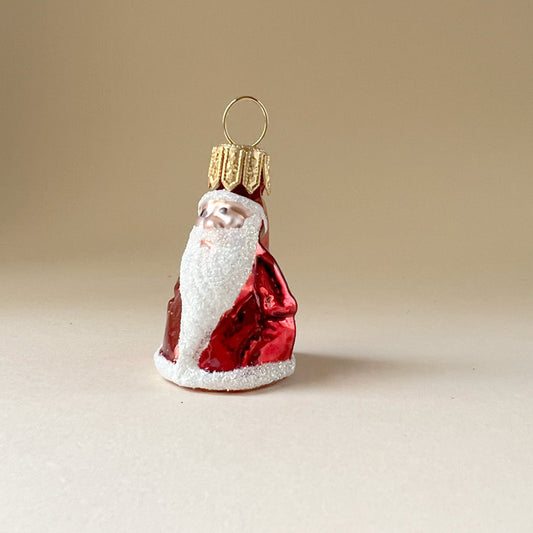 Mini santa ornament