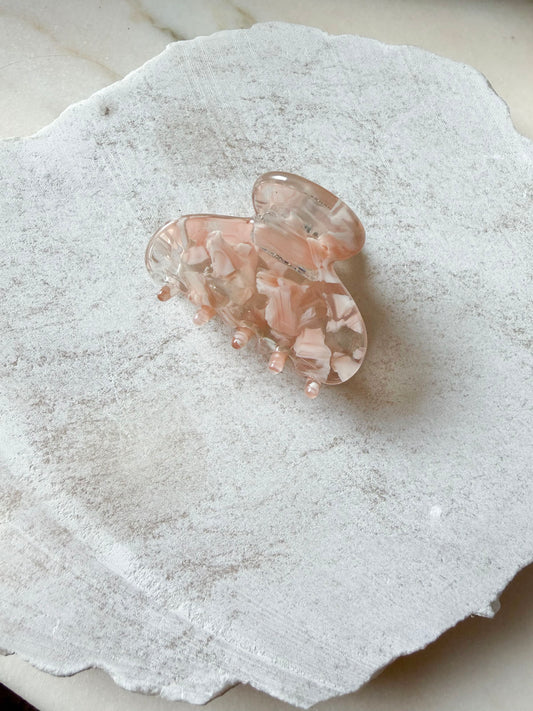 Simone Hair Claw – Rose Mosaic