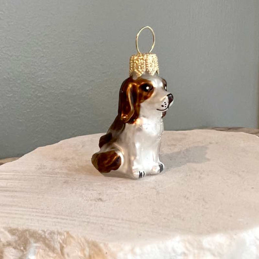 Sitting Dog Ornament