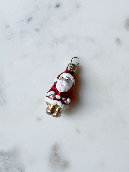 Small santa with red matte coat