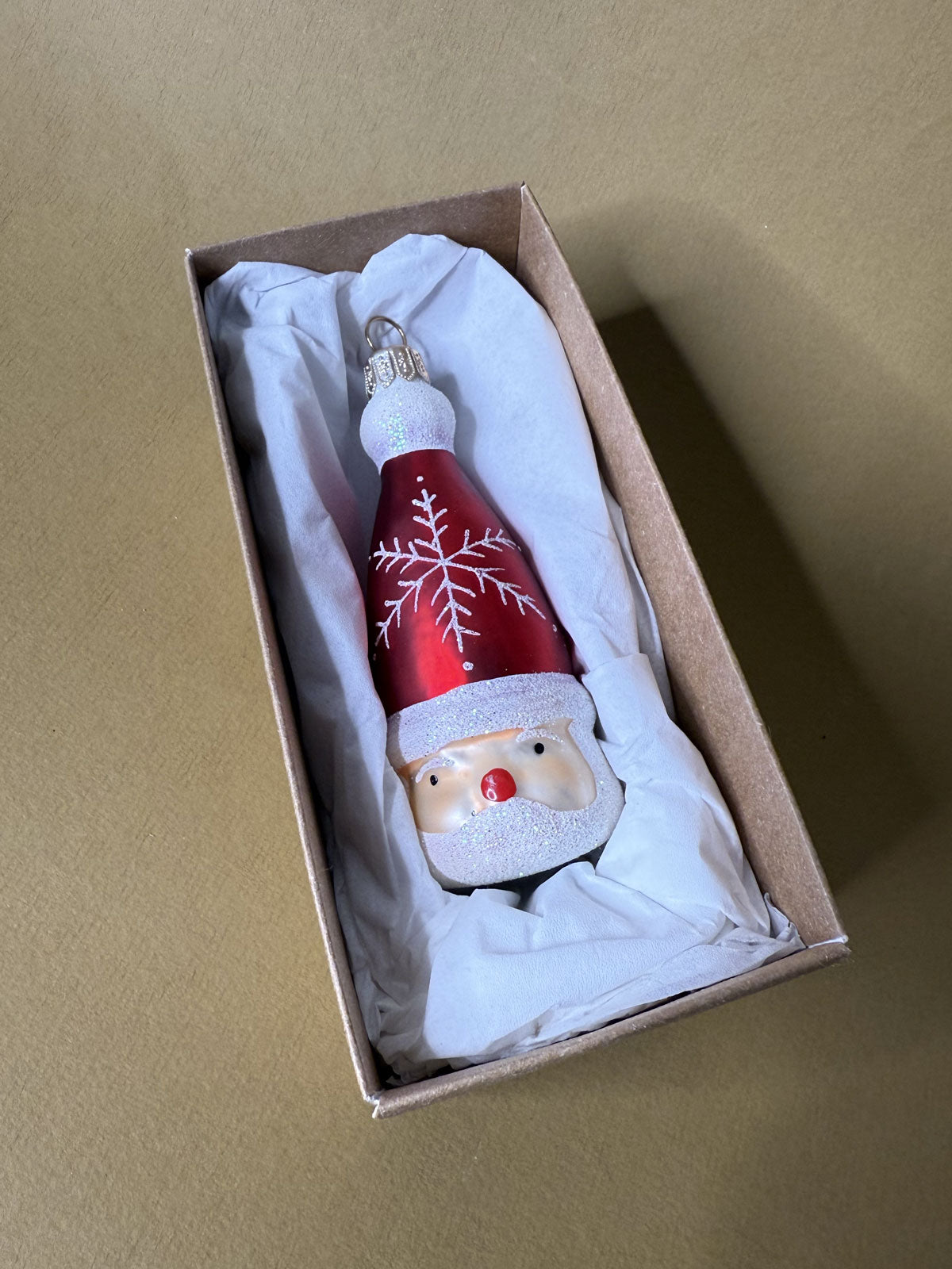 Santa with snowflake