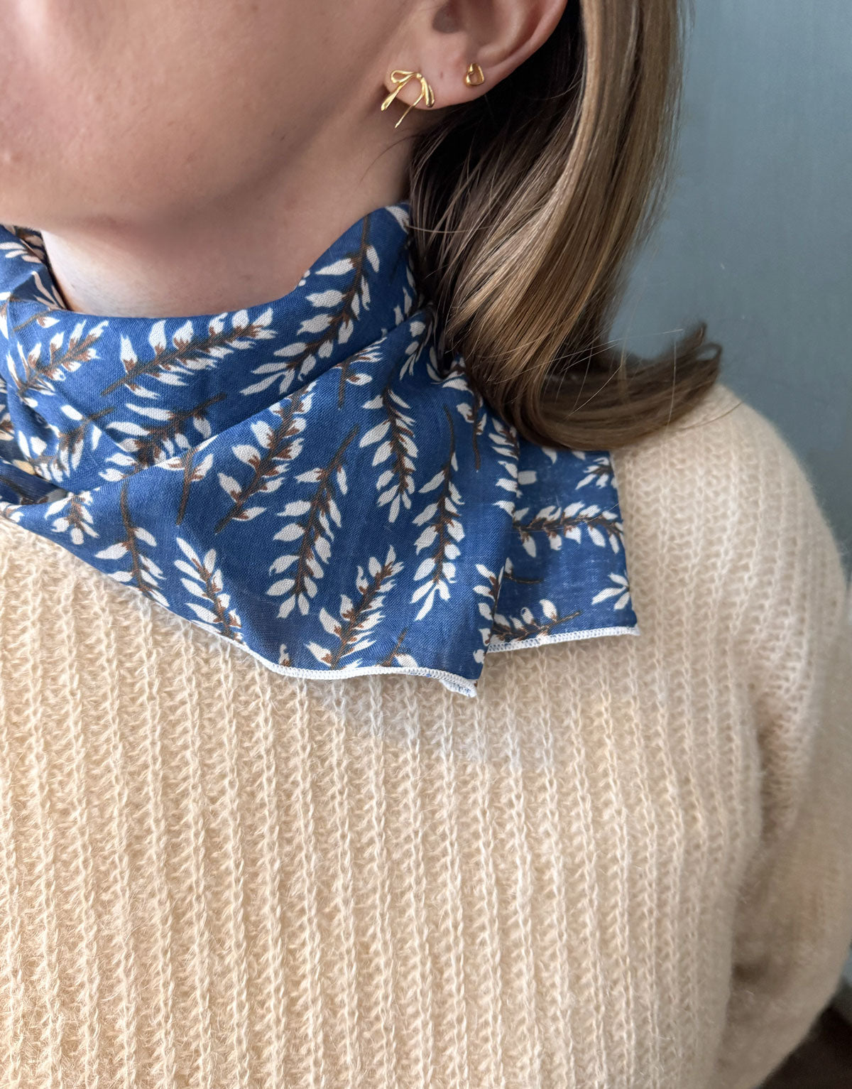 Veil Scarf - Blue Willow