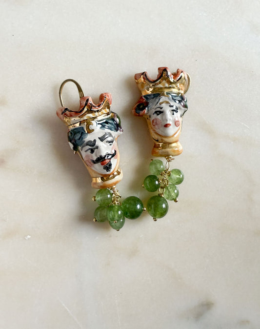 Sicily Earring Light Green