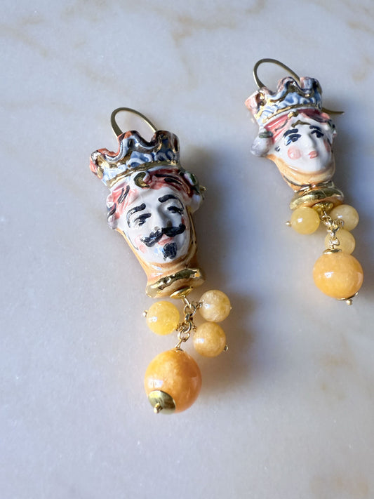 Sicily Earring Yellow